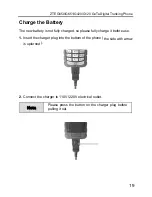 Предварительный просмотр 19 страницы Zte G120 User Manual