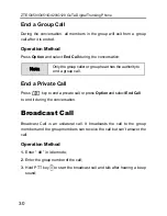 Предварительный просмотр 30 страницы Zte G120 User Manual