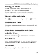 Предварительный просмотр 35 страницы Zte G120 User Manual