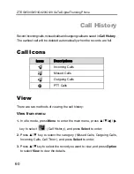Предварительный просмотр 60 страницы Zte G120 User Manual