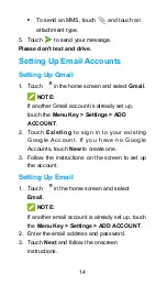 Preview for 16 page of Zte Grand Memo II Quick Start Manual