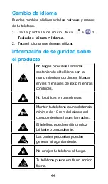 Preview for 46 page of Zte Grand Memo II Quick Start Manual