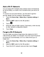 Preview for 52 page of Zte Grand Memo lite User Manual