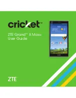 Предварительный просмотр 1 страницы Zte Grand X Max+ User Manual