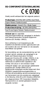 Preview for 45 page of Zte Grand X Pro Quick Start Manual