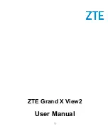 Zte Grand X View2 User Manual preview