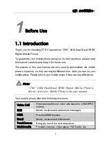 Preview for 9 page of Zte i766 User Manual