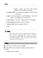 Preview for 46 page of Zte i766 User Manual