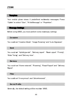 Preview for 52 page of Zte i766 User Manual