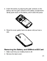 Preview for 29 page of Zte Idea 3G Smartphone User Manual