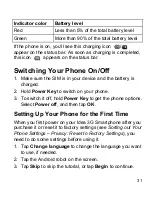 Preview for 31 page of Zte Idea 3G Smartphone User Manual