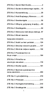 Zte Kis 3 Quick Start Manual предпросмотр