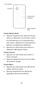 Preview for 20 page of Zte Kis 3 Quick Start Manual