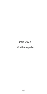 Preview for 191 page of Zte Kis 3 Quick Start Manual