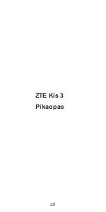 Preview for 231 page of Zte Kis 3 Quick Start Manual