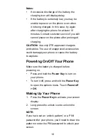 Preview for 10 page of Zte Kis II Max Quick Start Manual