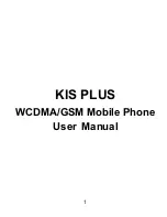 Zte KIS PLUS User Manual preview