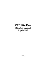 Preview for 109 page of Zte Kis Pro Quick Start Manual