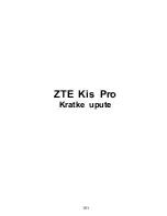 Preview for 151 page of Zte Kis Pro Quick Start Manual