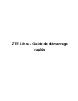 Предварительный просмотр 11 страницы Zte Libra Quick Start Manual