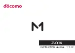 Zte M Z-01K Instruction Manual preview