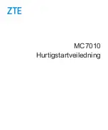 Preview for 82 page of Zte MC7010 Quick Start Manual