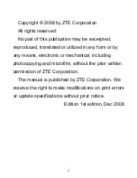 Preview for 2 page of Zte MF112 User Manual