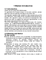 Preview for 5 page of Zte MF112 User Manual