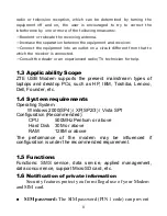 Preview for 8 page of Zte MF112 User Manual