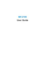 Zte MF275R User Manual preview