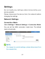 Preview for 31 page of Zte MF275R User Manual