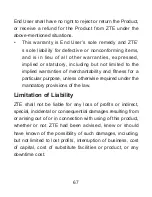 Preview for 67 page of Zte MF275R User Manual