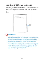 Preview for 75 page of Zte MF286 Getting Started