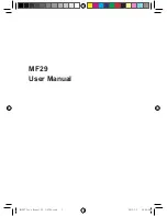 Zte MF29 User Manual preview