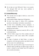 Preview for 8 page of Zte MF608 User Manual