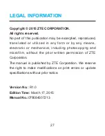 Preview for 29 page of Zte MF65M Quick Start Manual