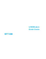 Zte MF730M Quick Manual preview
