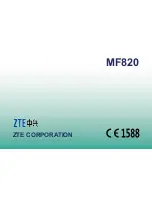 Предварительный просмотр 68 страницы Zte mf820 Quick Manual