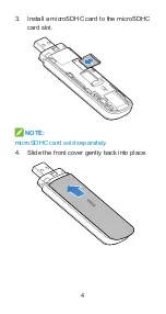 Preview for 5 page of Zte MF833CA Quick Start Manual