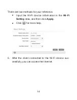 Preview for 14 page of Zte MF83M Quick Manual