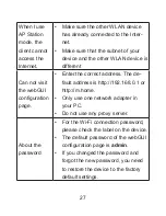 Preview for 27 page of Zte MF83M Quick Manual