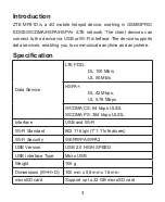 Preview for 3 page of Zte MF91D Quick Manual