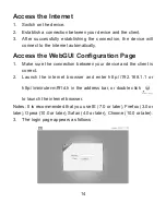 Preview for 14 page of Zte MF91D Quick Manual