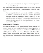 Preview for 23 page of Zte MF91D Quick Manual