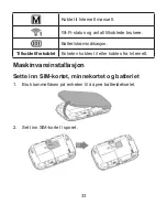 Preview for 33 page of Zte MF91D Quick Manual