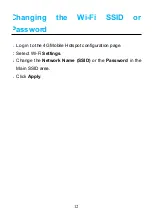 Preview for 12 page of Zte MF927U Quick Start Manual