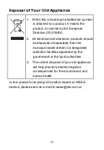 Preview for 27 page of Zte MF927U Quick Start Manual