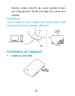 Preview for 60 page of Zte MF93D Getting Started