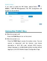 Preview for 34 page of Zte MF970 User Manual