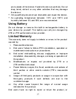 Preview for 37 page of Zte MF970 User Manual